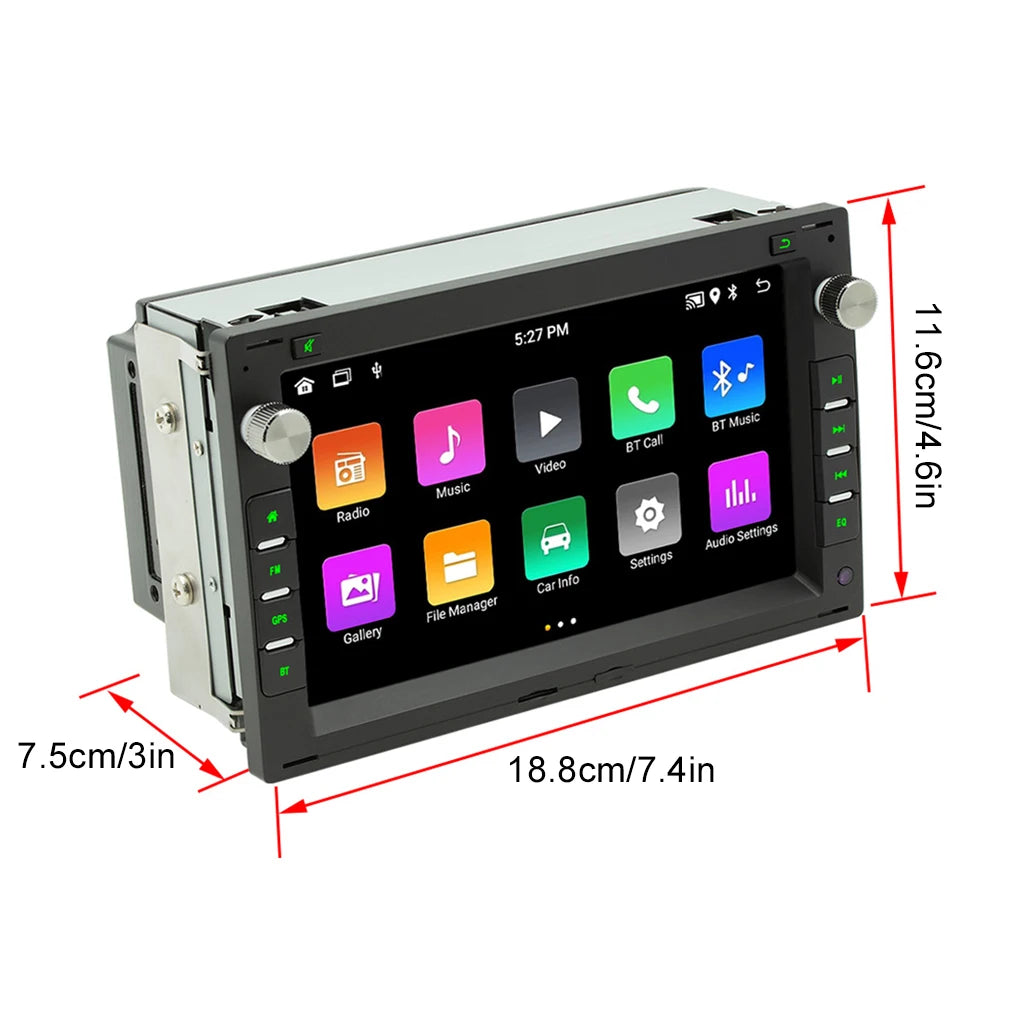 Car Radio Upgrade With G-PS Navigation And WiFi Connection WiFi-Verbindung G-PS-Navigation
