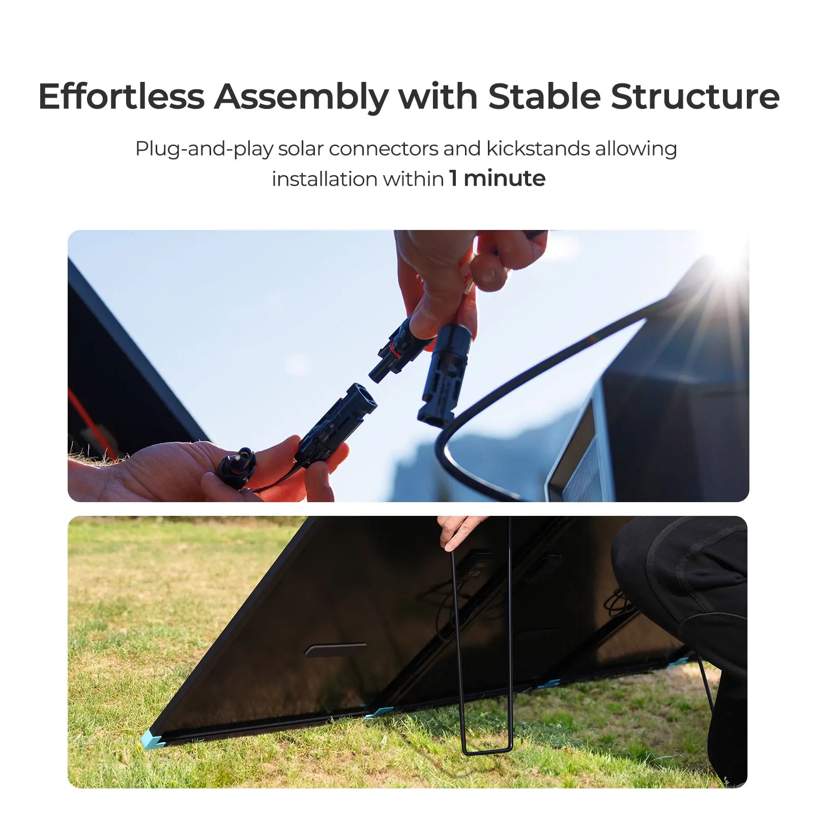 Renogy Solar Panels, 300W Portable Lightweight Solar Suitcase, N-Type 25% High Efficiency Foldable Solar Panel