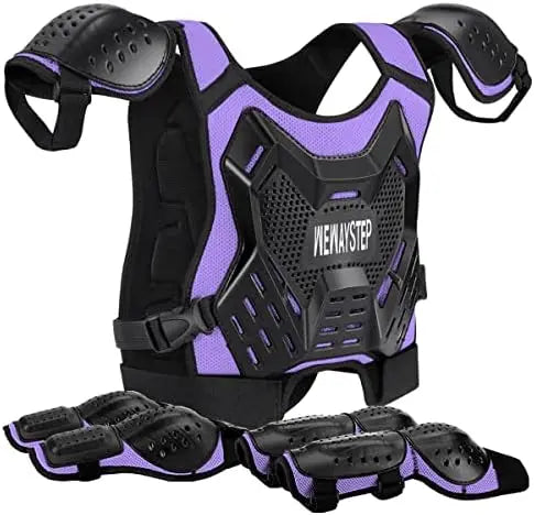 Safe Kids Dirt Bike Cover with Pads & Armor Vest for Protection  

Optimized SEO: kids dirt bike safety gear, protective cover,