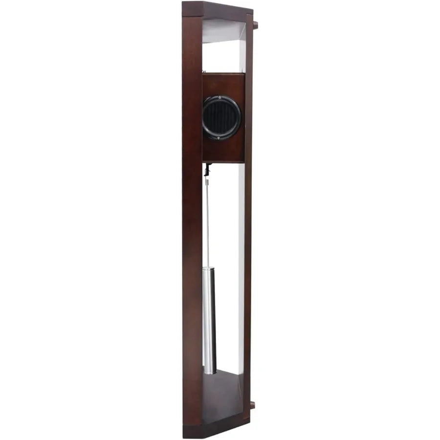 Modern Sophisticated Wall Clock with Pendulum and Dual Chimes for Elegant Home Decor Perfect for Living Rooms Offices and Entry