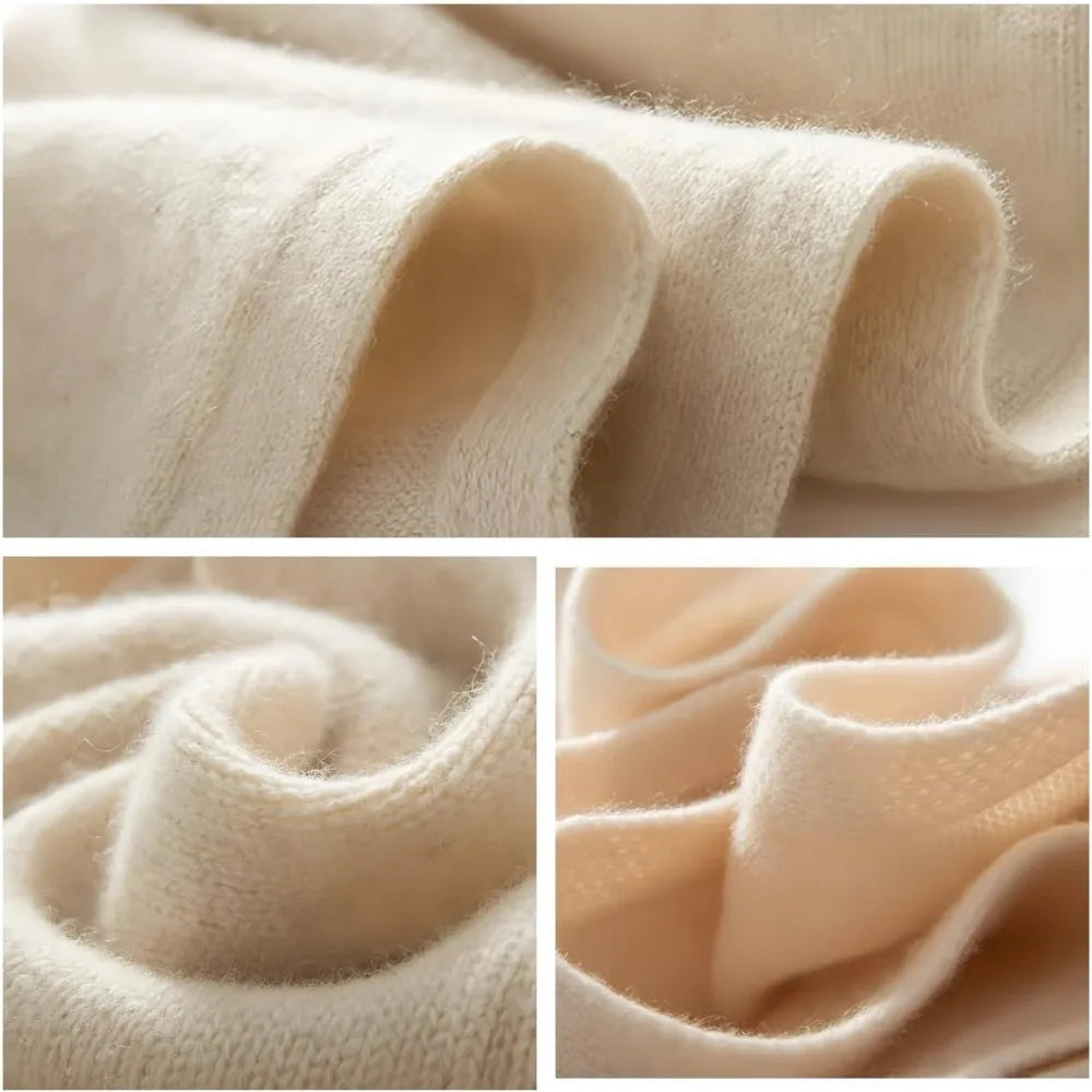 Luxurious Cashmere Pashmina Shawl Wraps - Ideal for Evenings, Travel, Office, Weddings, and Winter Warmth