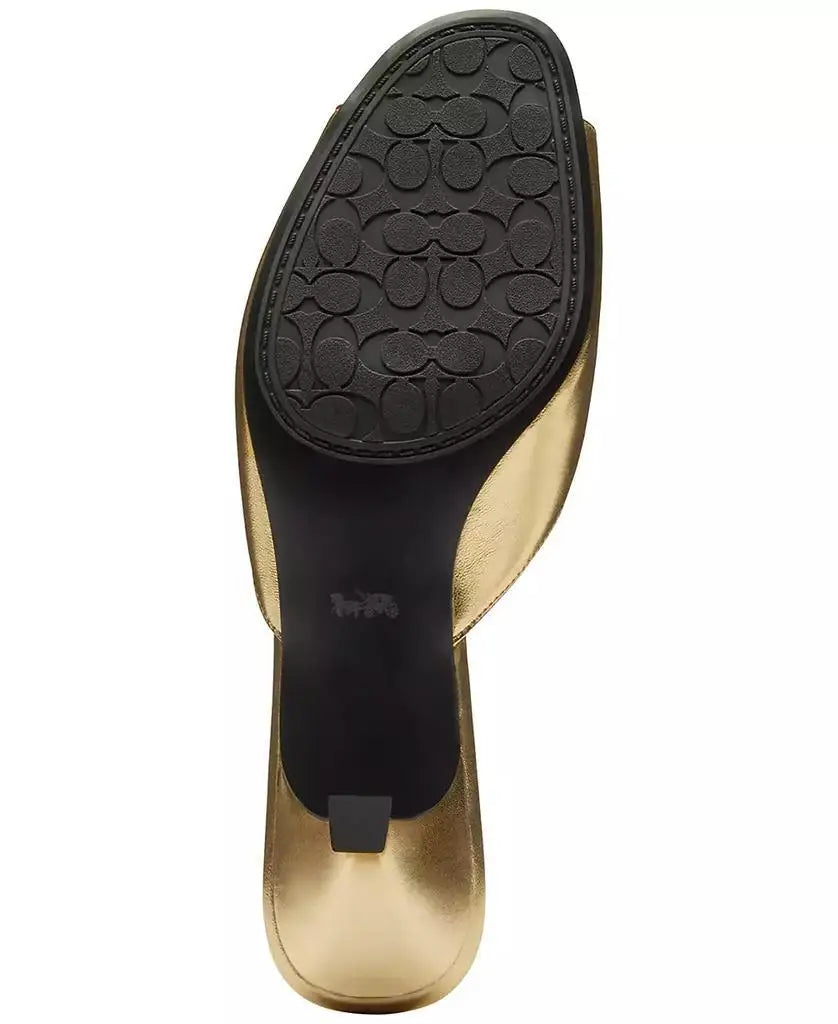 COACH | Women's Kitten Heel Round Toe Dress Sandals