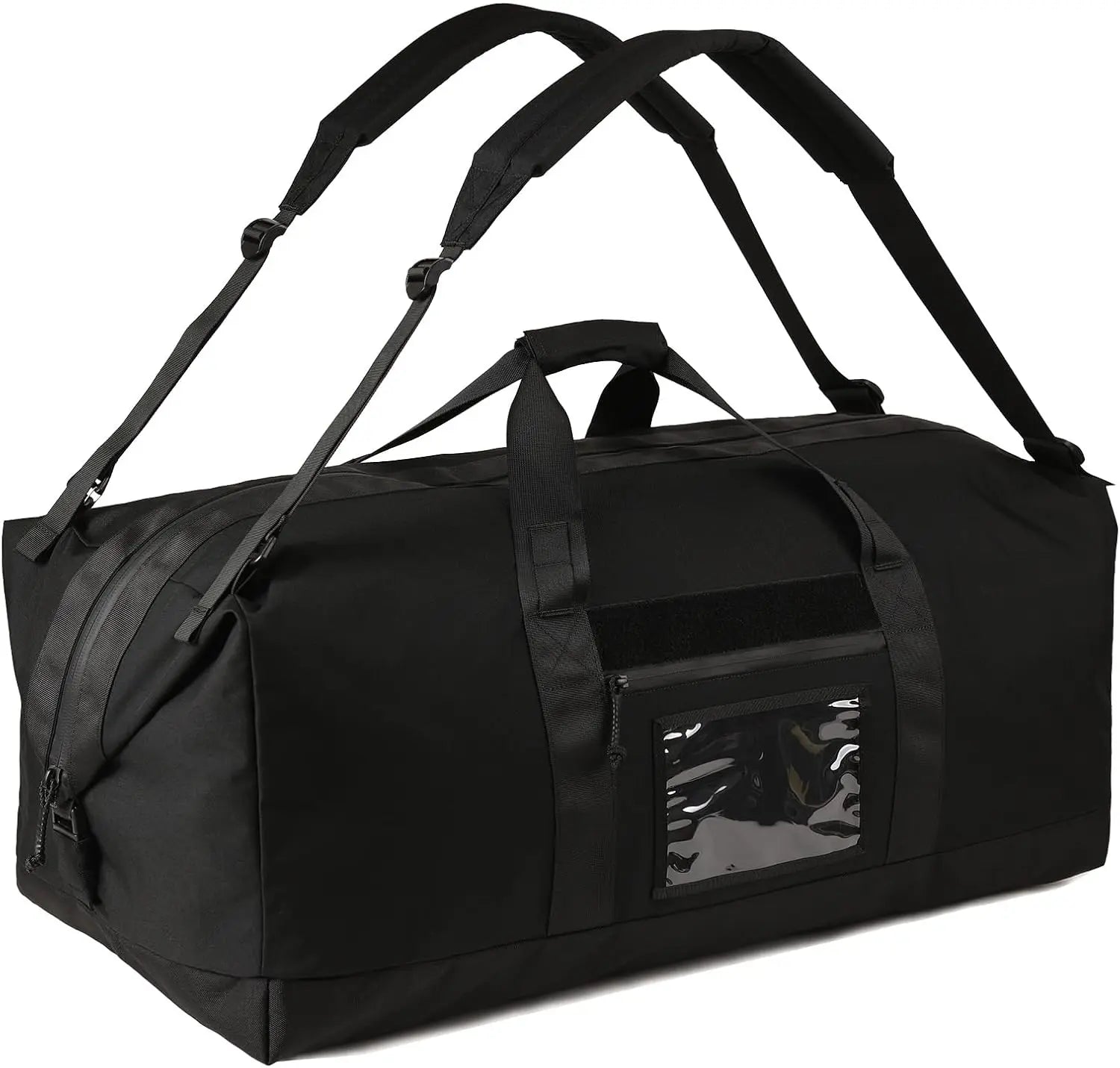 130L Tactical Duffle Bag - Waterproof, Foldable Military Travel Backpack for Camping, Hunting, Gym & Weekender Use