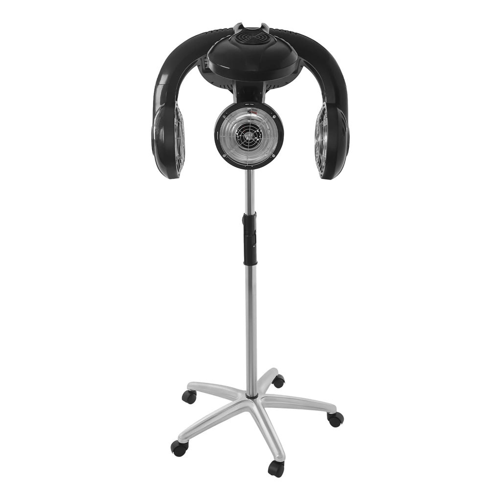 1400W Standing Hair Dryer with 5 Modes, Adjustable Height Hooded Cap for Salon & Home Hair Styling