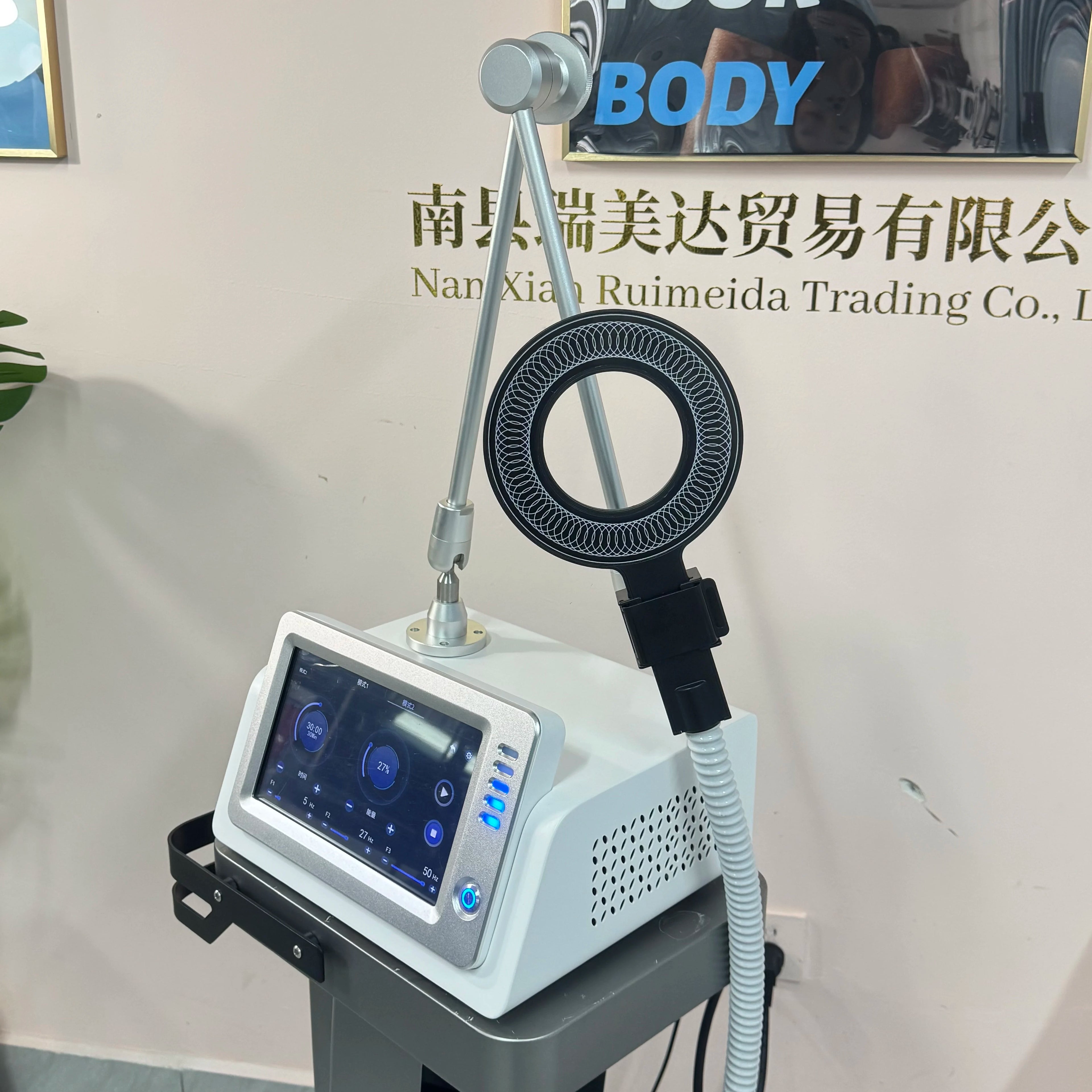 Portable Physiotherapy Massager for Pain Relief Arthritis Treatment Extracorporeal Magnetic Therapy Transduction Machine Home