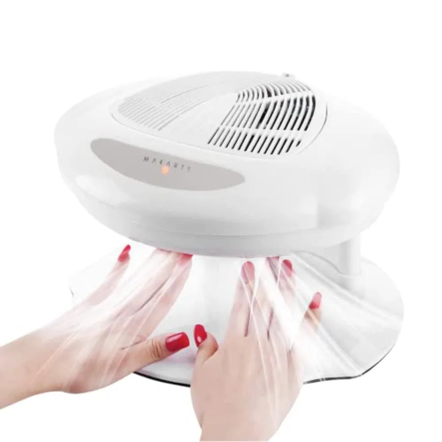 Nail Dryer 400W Air Nail Fan Dryer with Automatic Sensor for Rapid Drying of Regular Polish Warm and Cool Wind Function