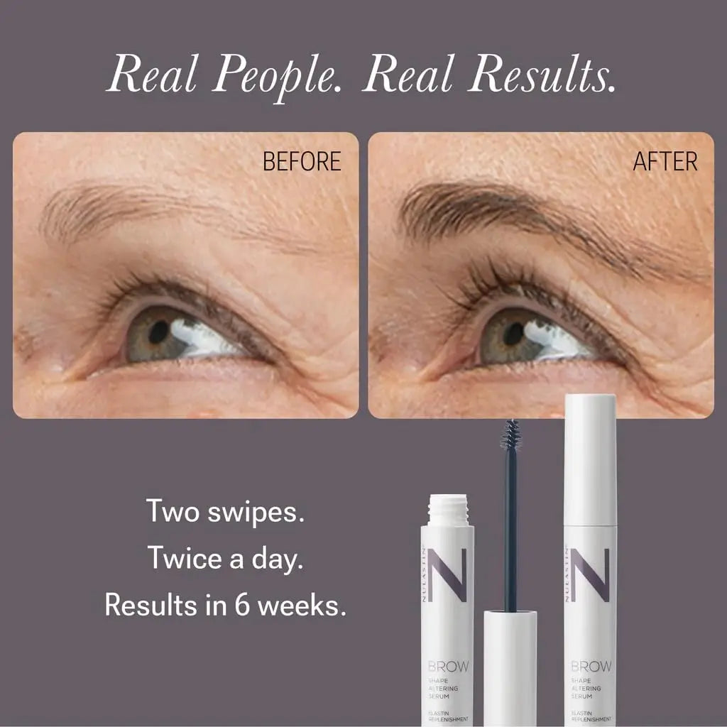 Eyebrow Serum for Fuller Brows - Shape & Define with Hair-Strengthening Ingredients (0.1 Fl Oz)