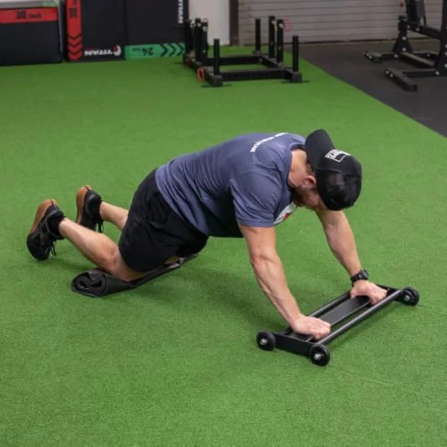 Glute Hamstring Ab Glider Leg and Ab Roller for Home Gym Fitness Lower Body Workout Equipment