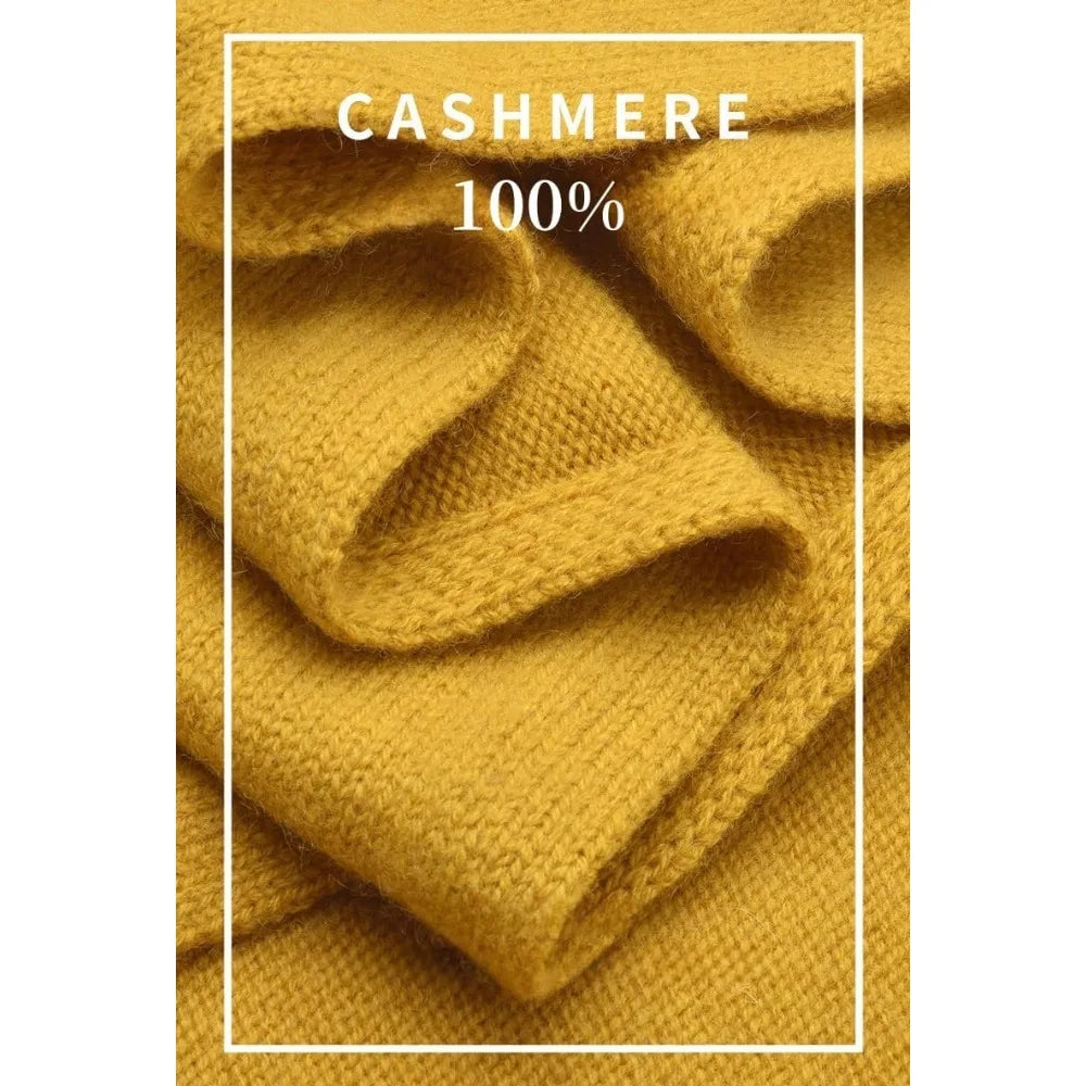 Luxurious Cashmere Pashmina Shawl Wraps - Ideal for Evenings, Travel, Office, Weddings, and Winter Warmth