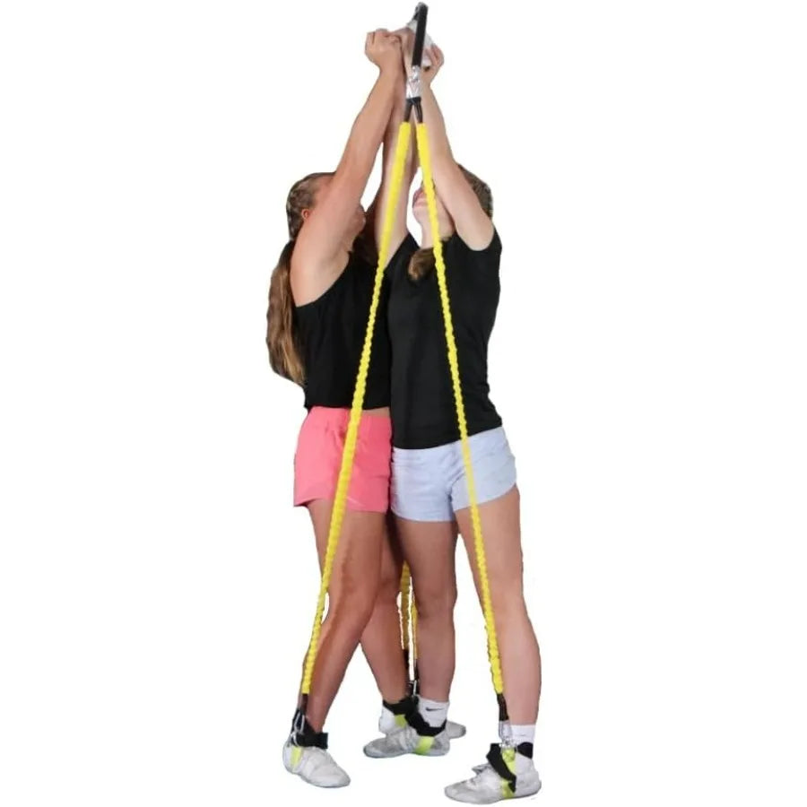 Stunt Double Resistance Band Cheerleading Base Trainer