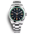 PAGANI DESIGN Green Circle Mechanical Watch Japan Movt Waterproof Sapphire Men watch 316L All Steel Luminous Luxury Man watch